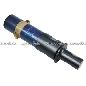 ตัวแปลงสัญญาณอัลตราโซนิก 20kHz พร้อมตัวเสริมเหล็ก Steel