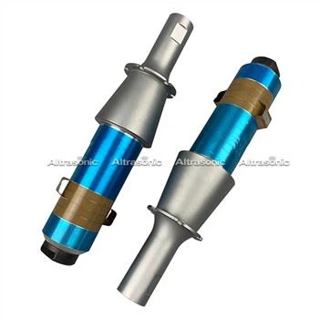 Ultrasonic Transducer 15khz 2600W พร้อมเส้นผ่านศูนย์กลางเซรามิก 6pce 60 มม. สำหรับการเชื่อมด้วยอัลตราโซนิก